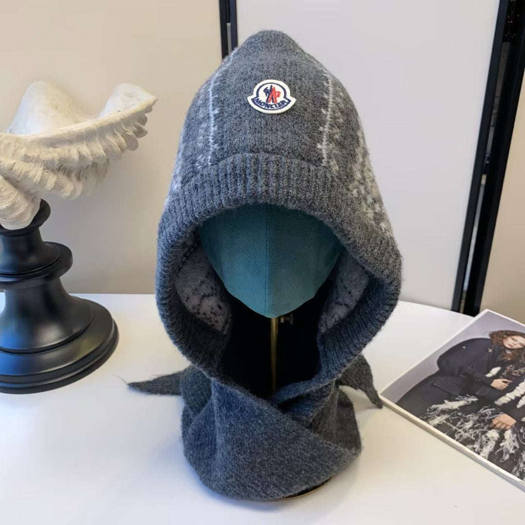 New Classic Scarf Hat Glove Set
