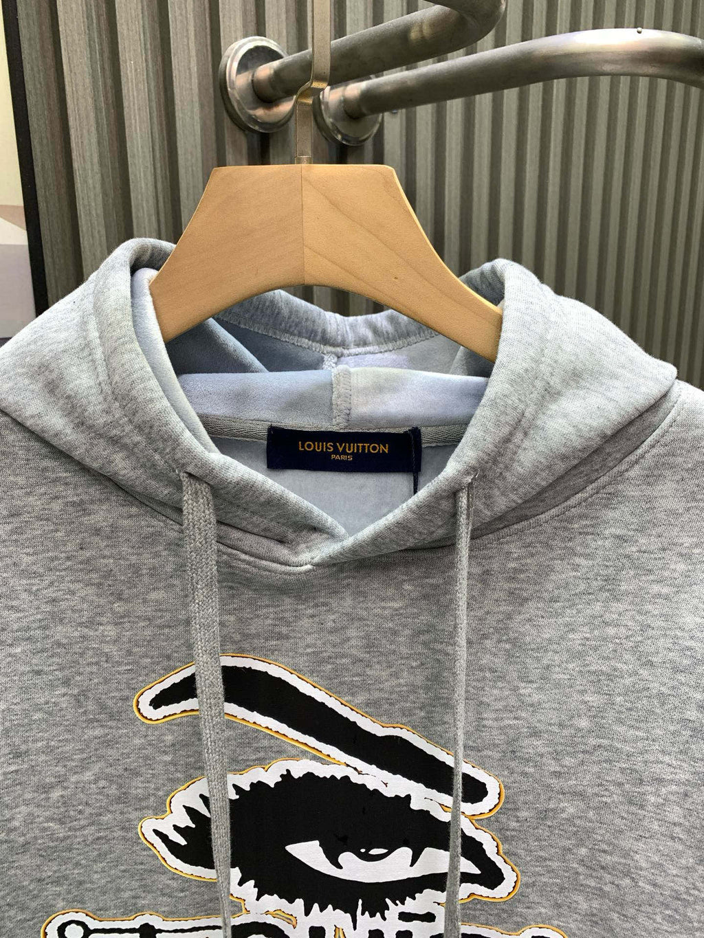 Double stranded cotton hoodie