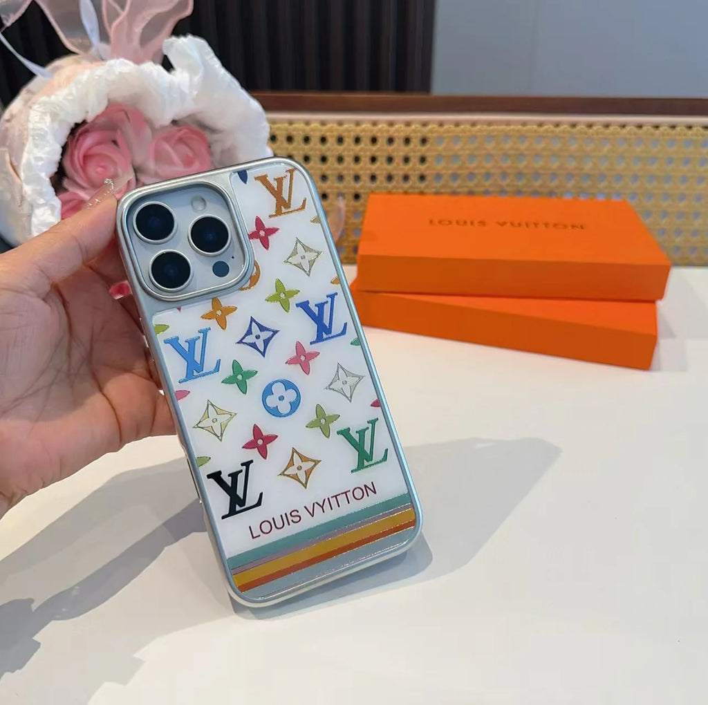 Electroplated glass magnetic phone case