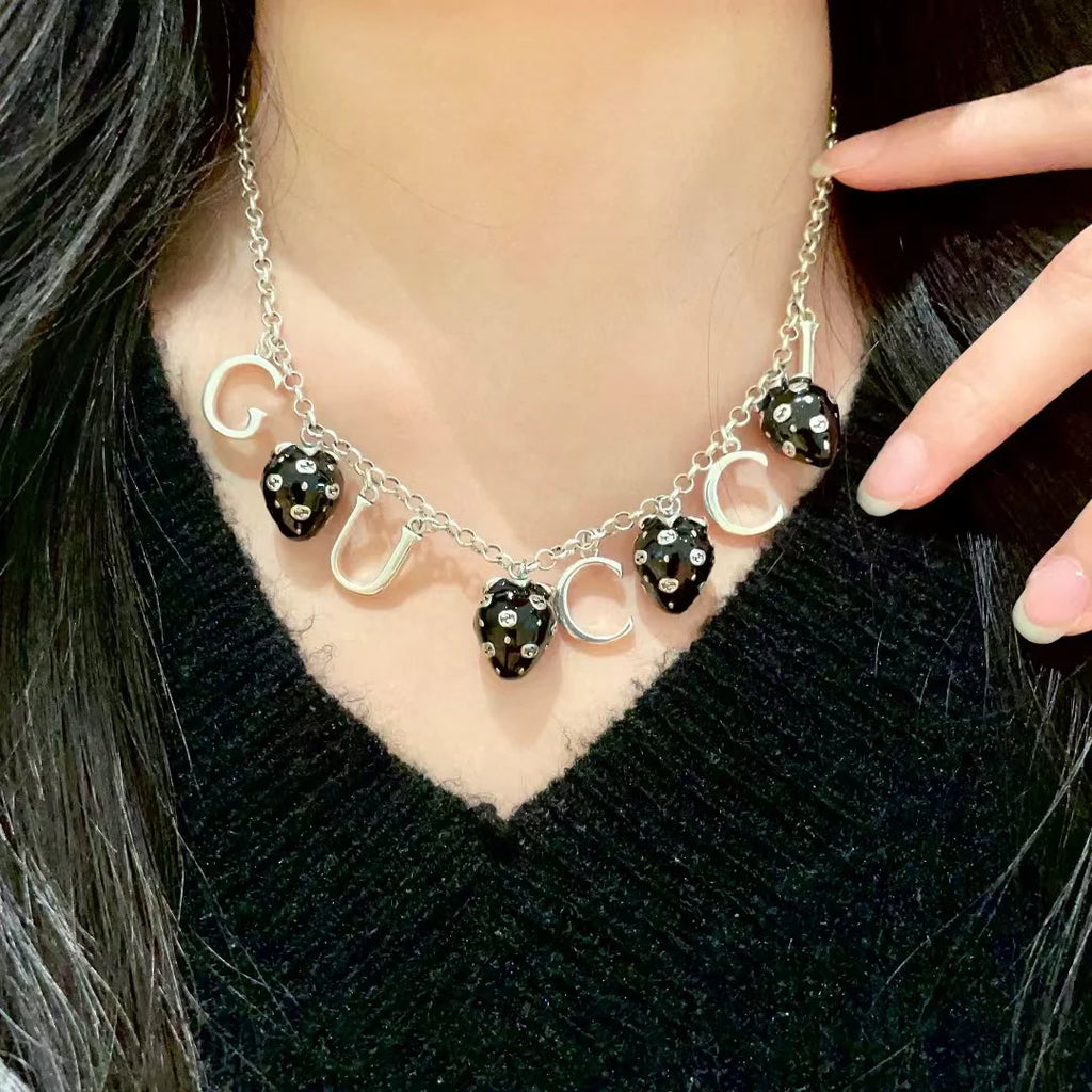 New Strawberry Necklace