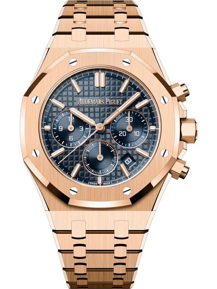 Rose Gold - 904L Steel - Quartz -Chronograph - 41mm