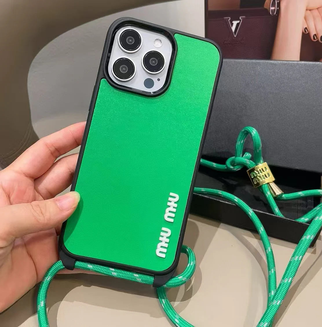 New Colorful Rope Crossbody Phone Case