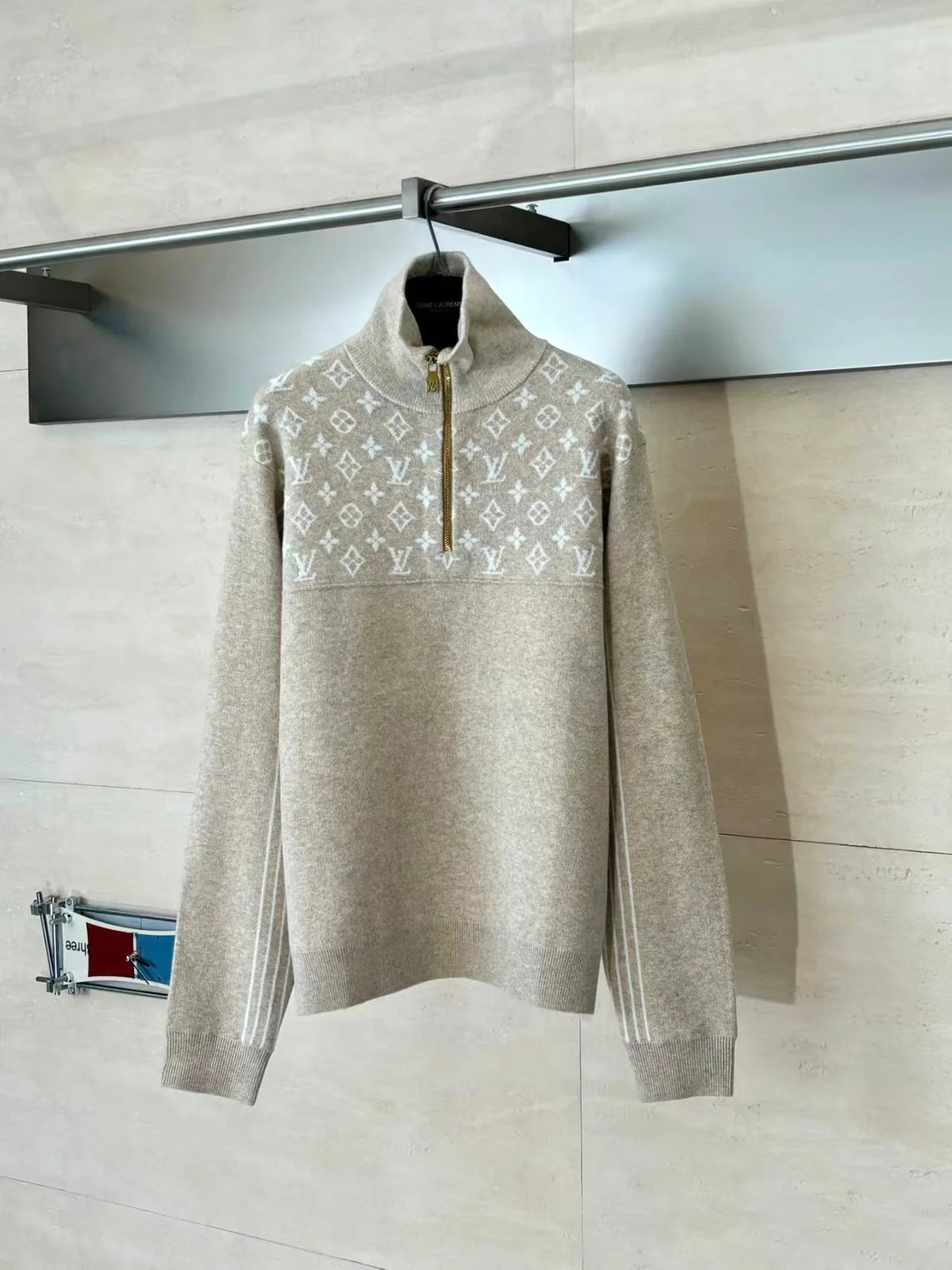 New Half Zipper Sweater