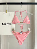 New split swimsuit