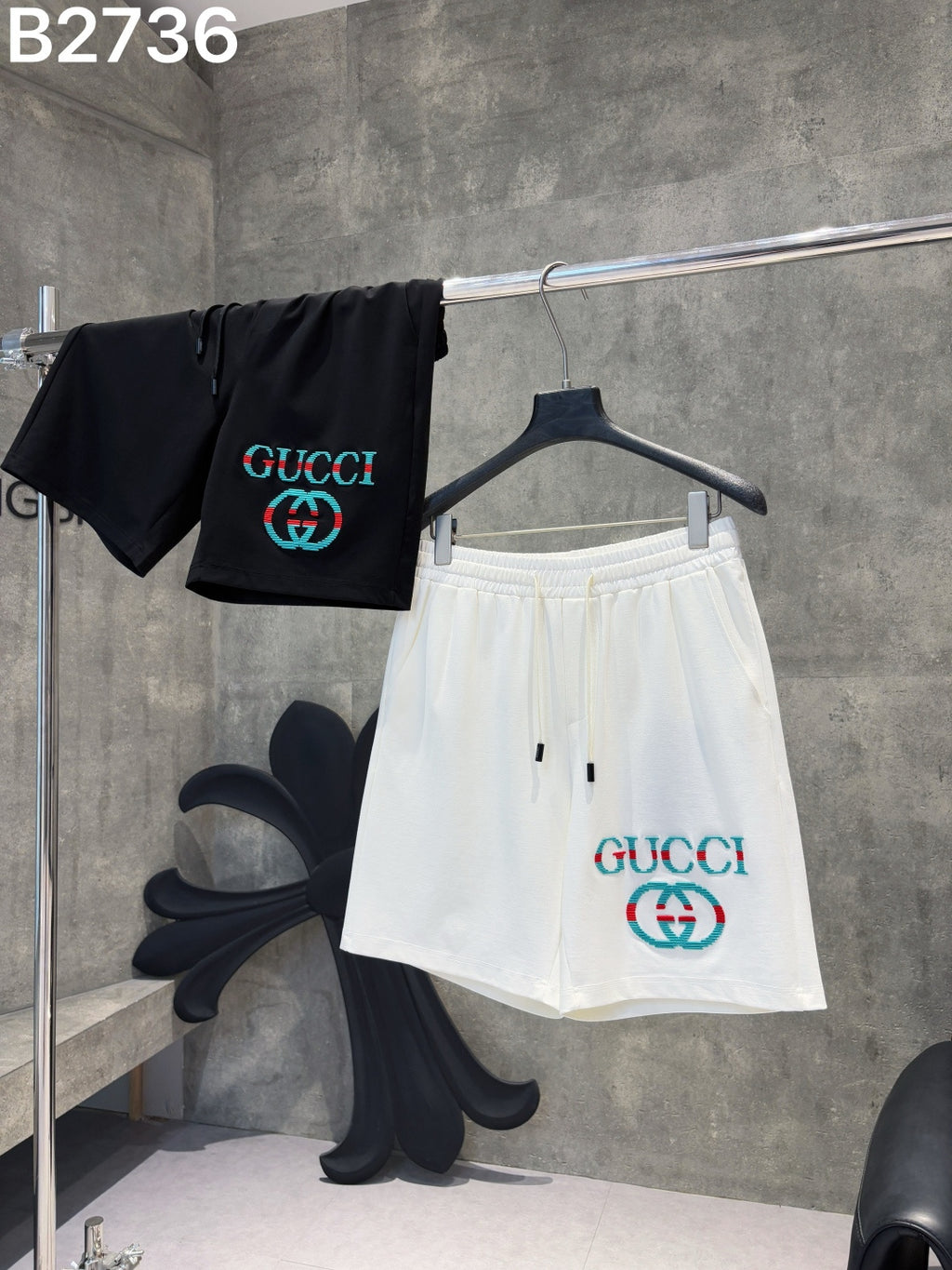 New Knitted Zhe Bian Shorts -5