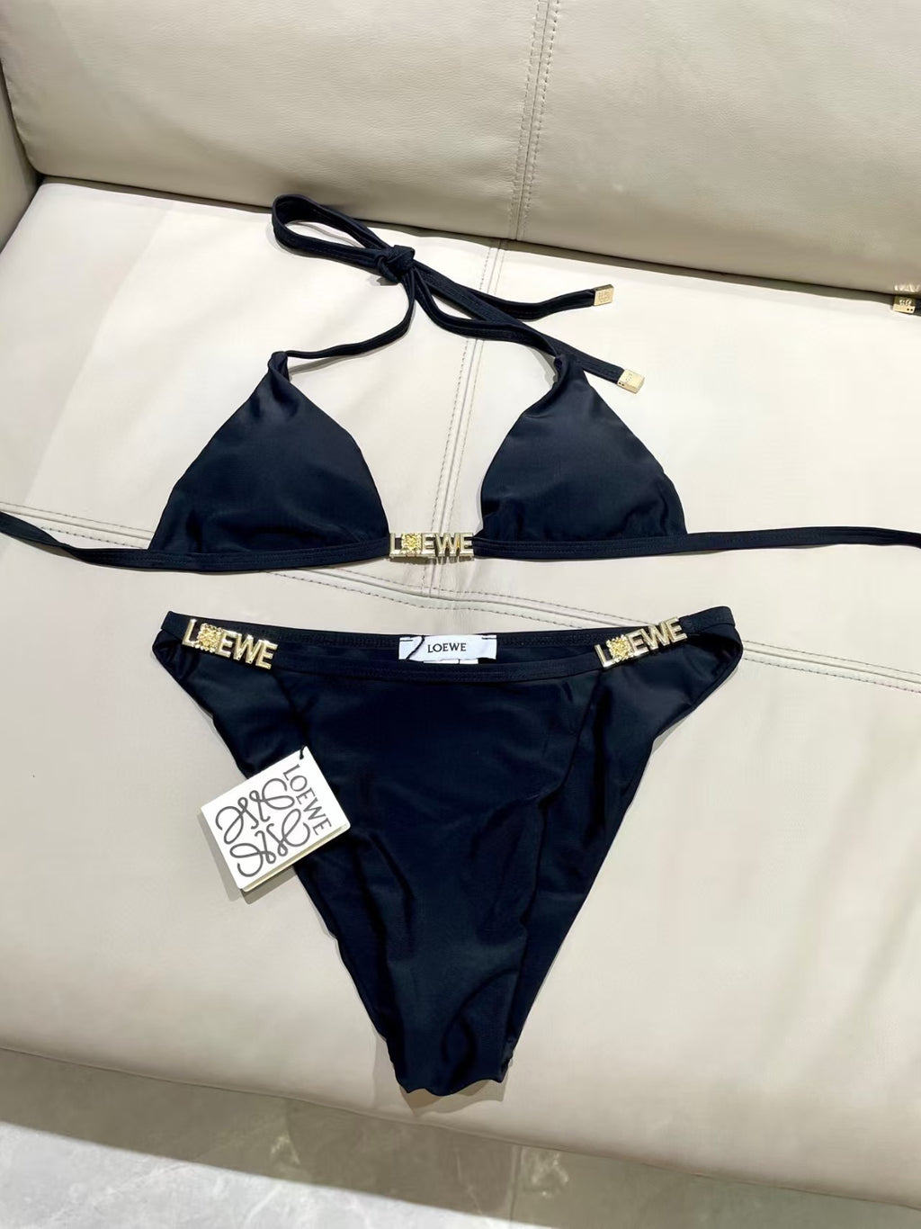 New split swimsuit