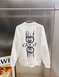 New flocking printed hoodie