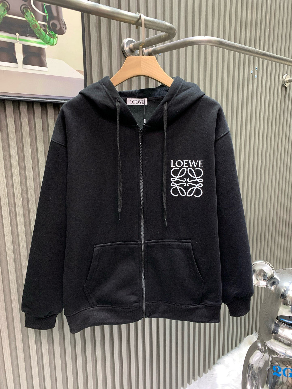 New autumn and winter hooded cardigan sweatshirt