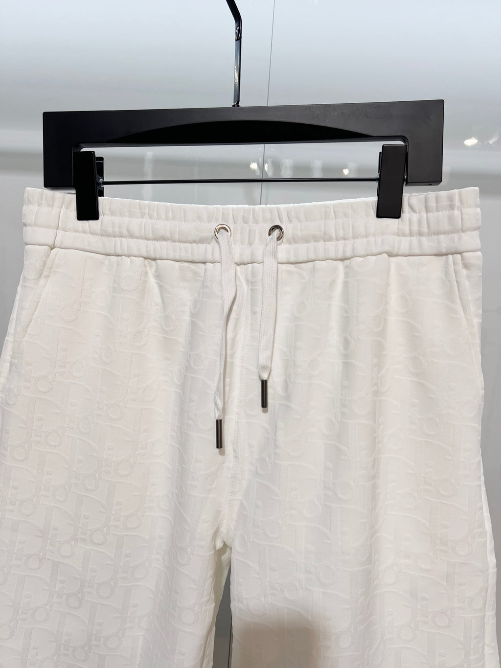 Full of floral letters, towel, jacquard casual shorts
