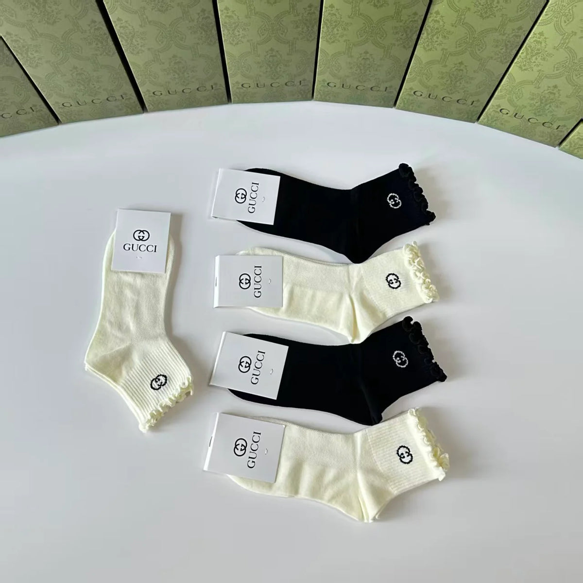New medium to long pile socks
