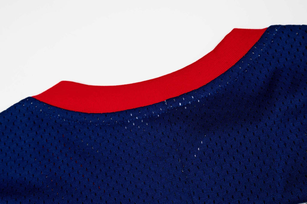Tri color mesh jersey