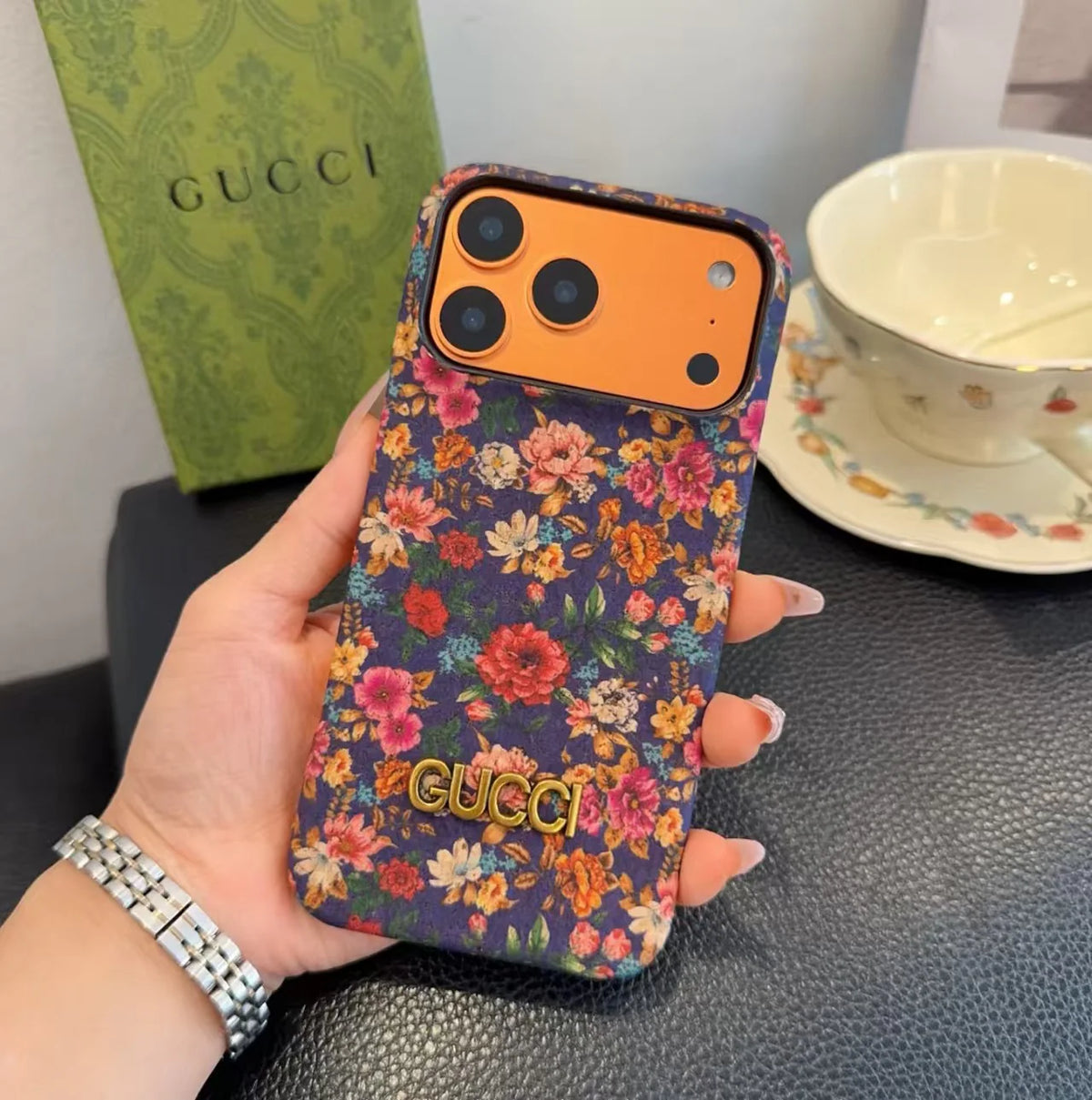 New floral phone case