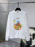 New long sleeved round neck sweatshirt