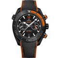 Chronograph - Black Rubber - Automatic - 44mm