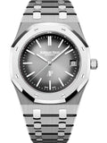 Grey - 904L White Steel - Automatic - 41mm