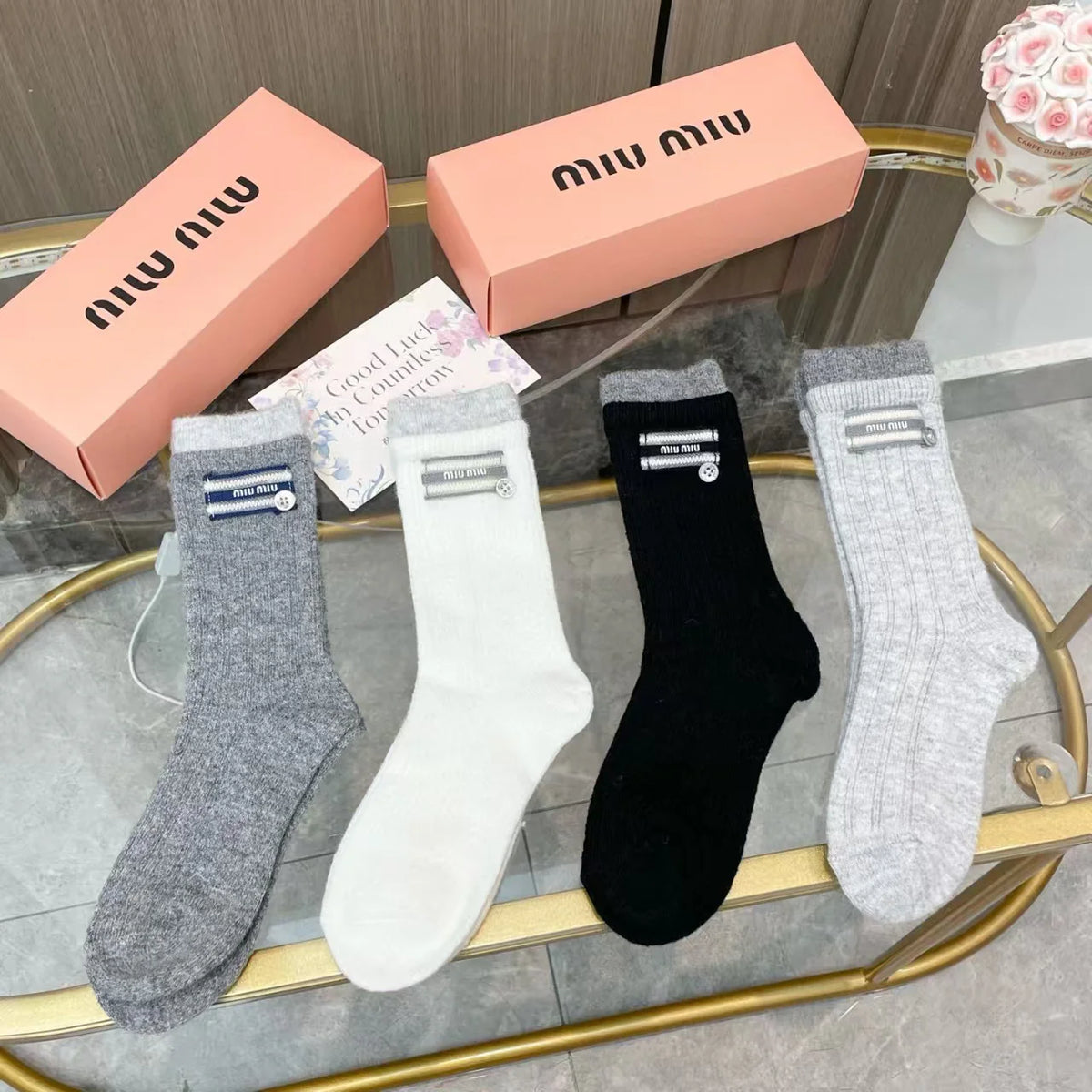 New letter socks