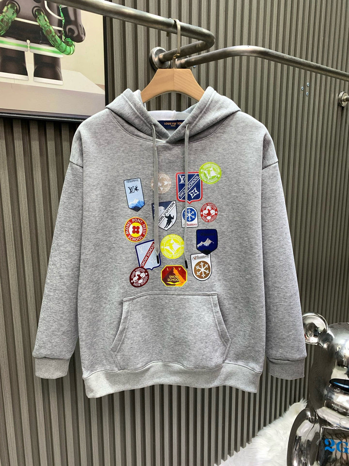 New brand element printed hooded sweatshirt