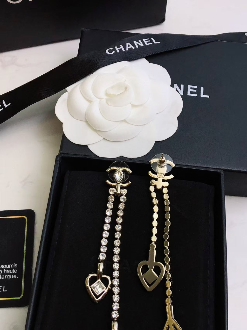 New pearl earrings
