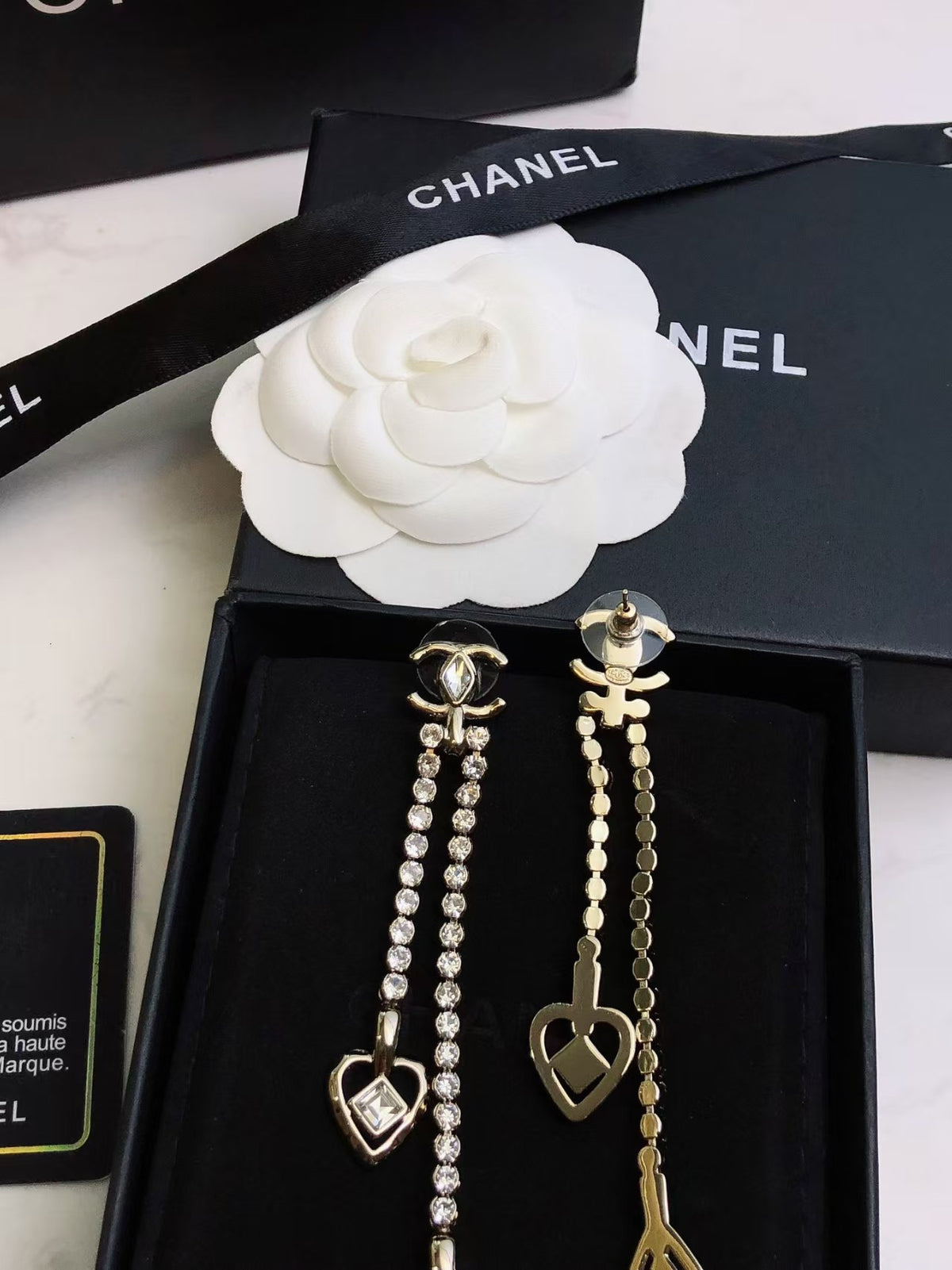 New pearl earrings