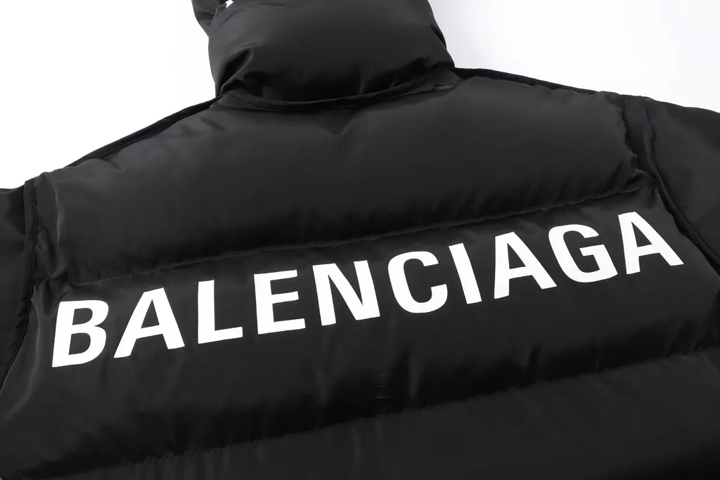 New double-sided printed down and cotton jacket