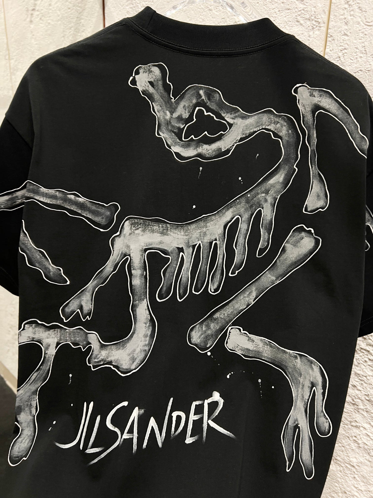 Loose hand drawn T-shirt -8