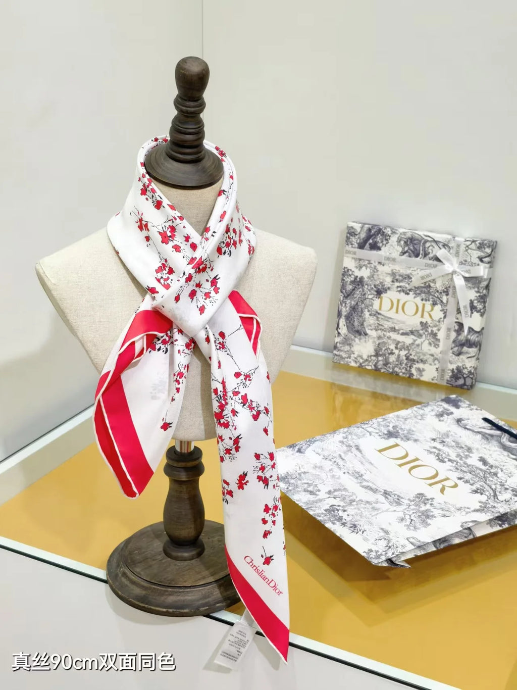 New double-sided same color scarf