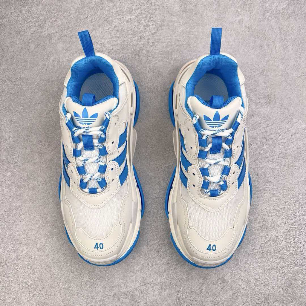 Co branded retro thick sole height increasing sports dad shoes