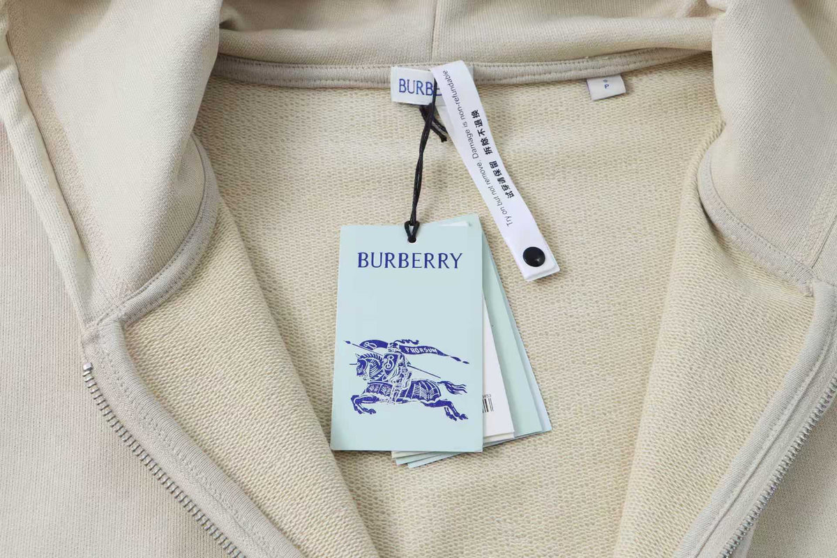 Cloth covered hooded jacket