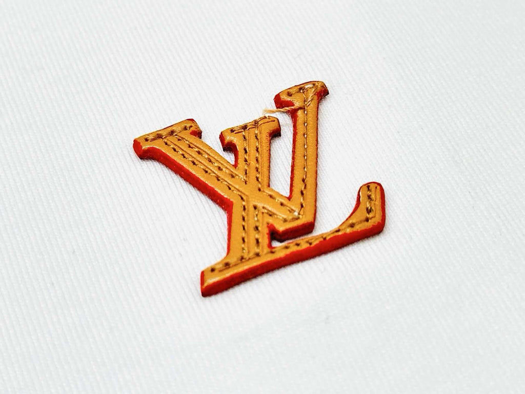 2026 new custom leather badge logo unisex short sleeved t-shirt