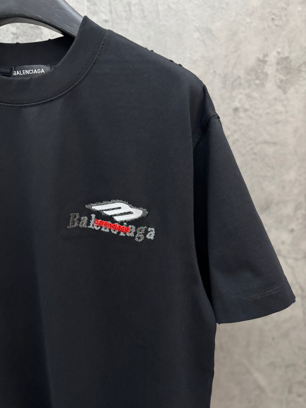 Stacked Embroidery 3D Stereoscopic Embroidery Short Sleeve