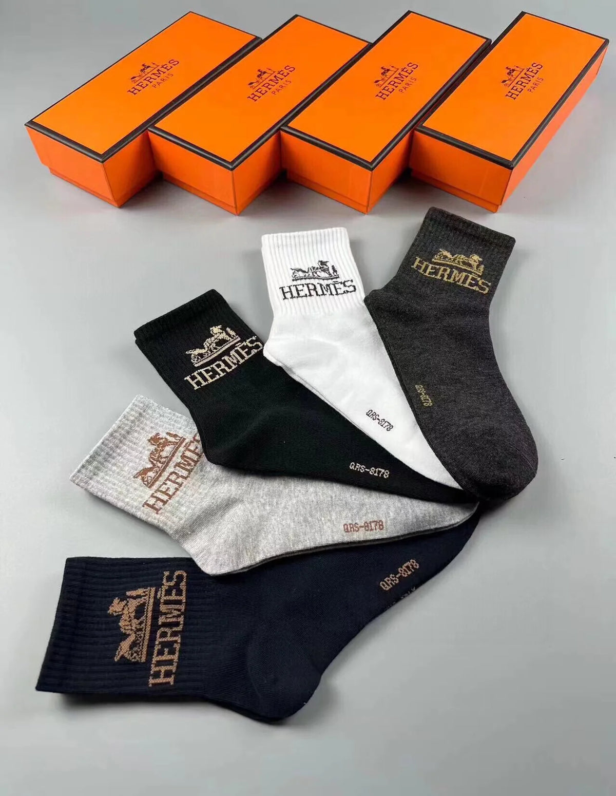 New jacquard classic socks
