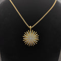 Sunflower Starry Sky Necklace