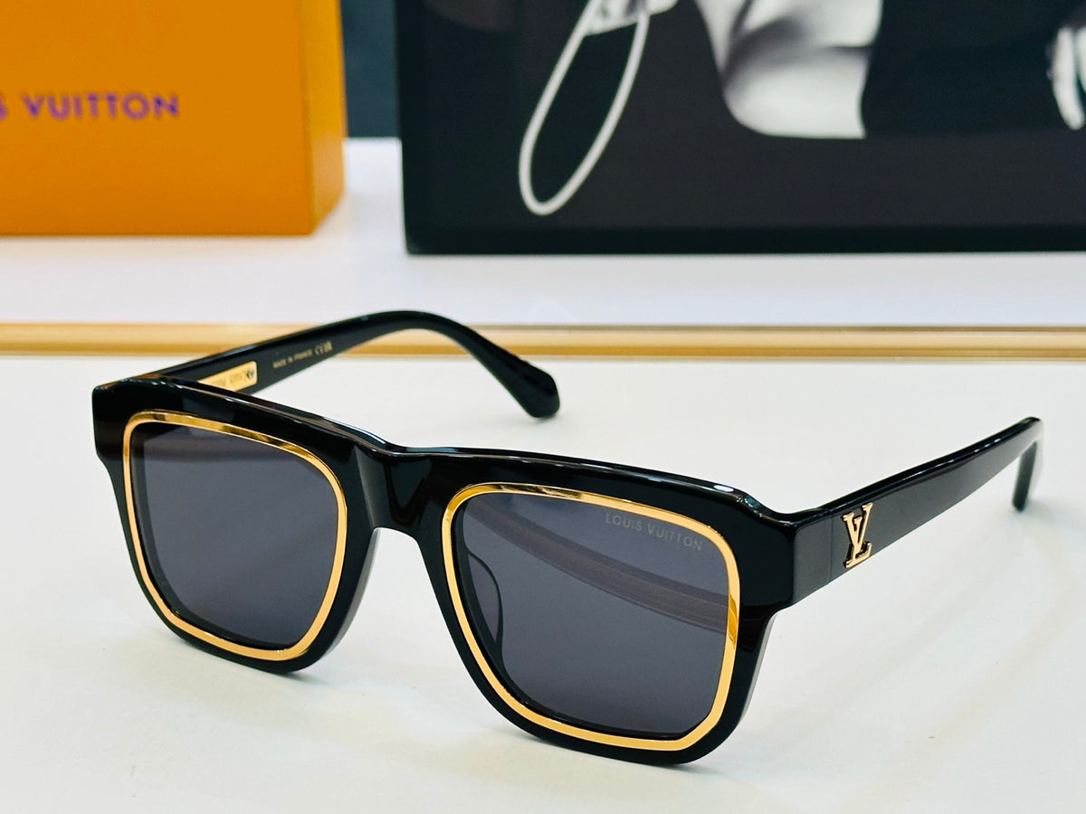 Retro square sunglasses