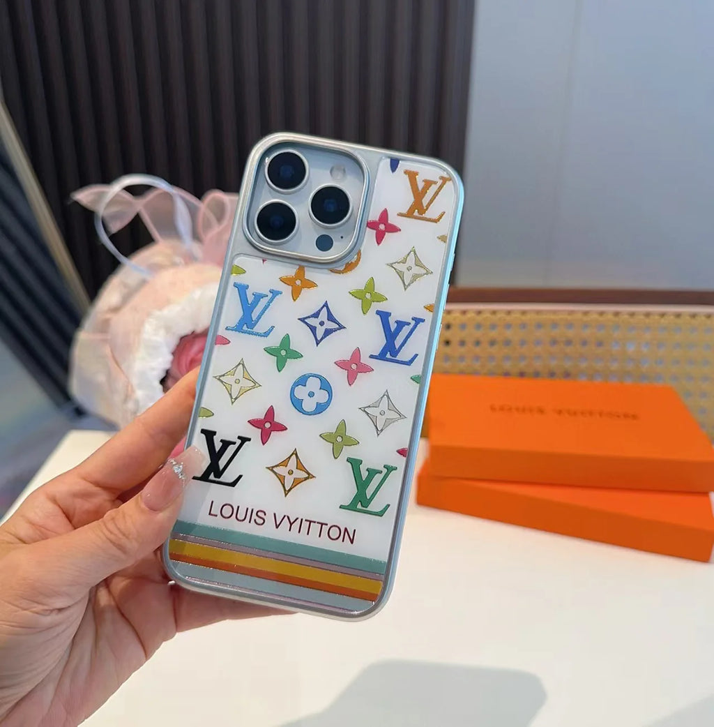 Electroplated glass magnetic phone case