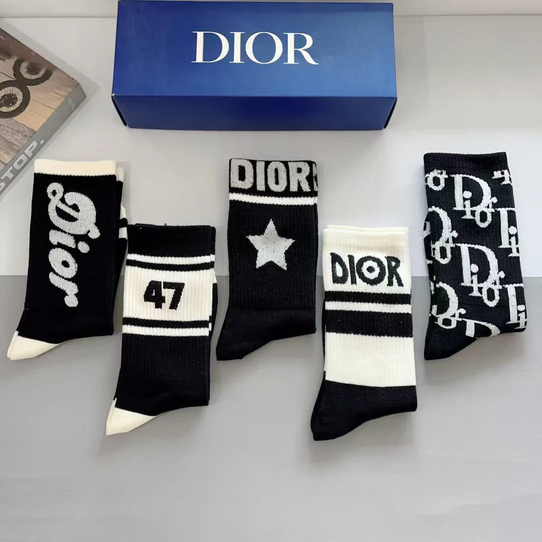 New letter long tube socks
