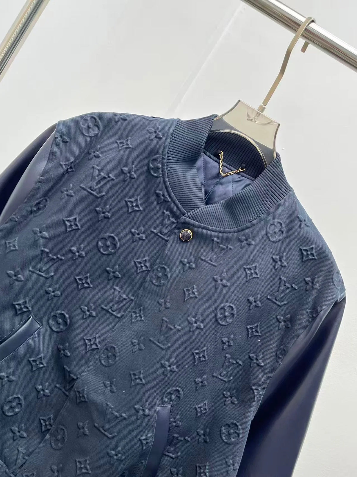 New embossed baseball jacket