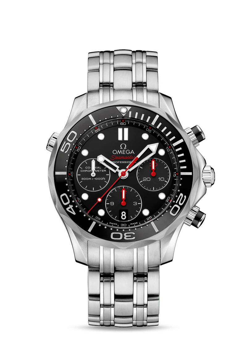 Black White Silver - 904L Steel - Quartz - 41.5mm