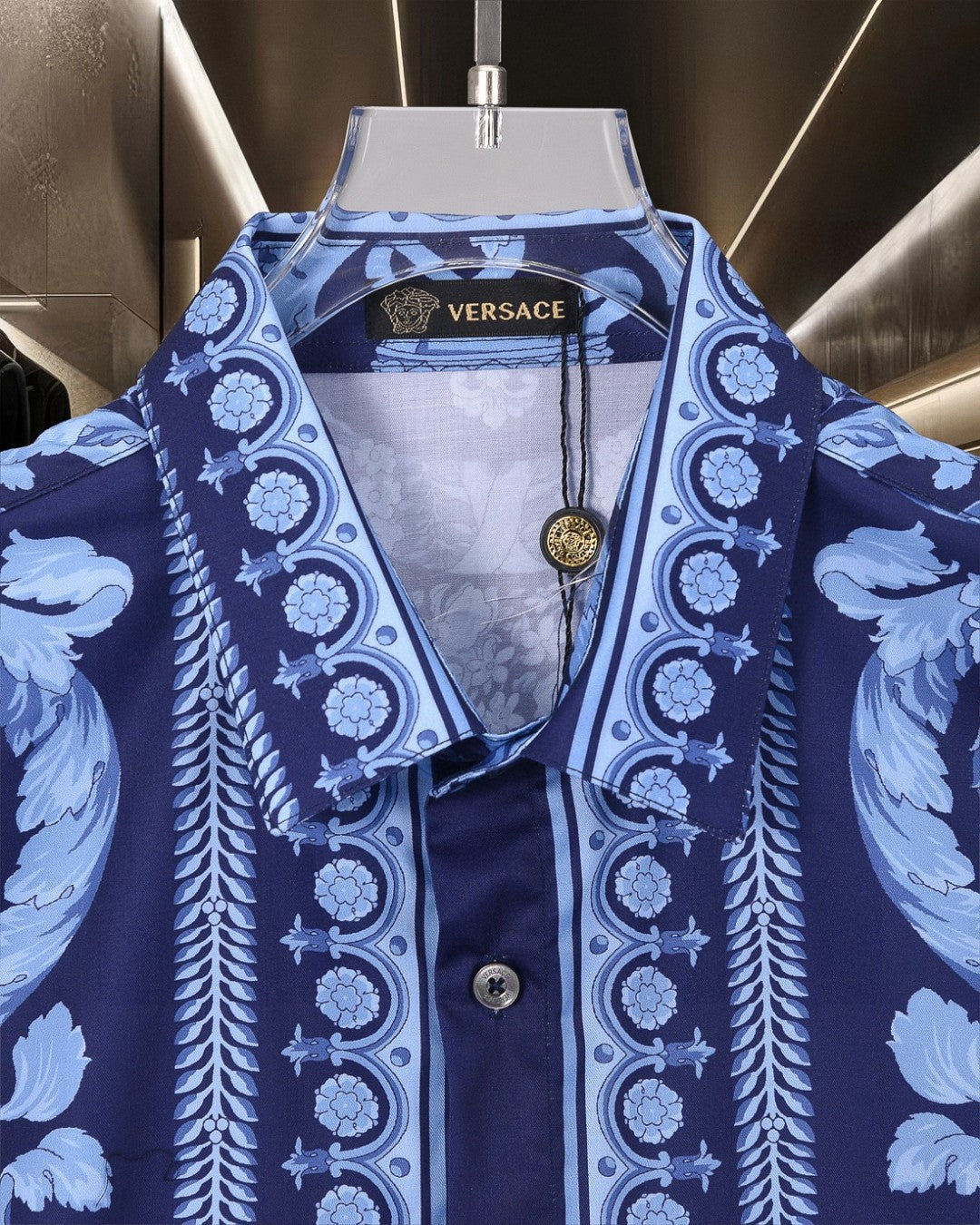 Palace style digital printed short sleeved shirt