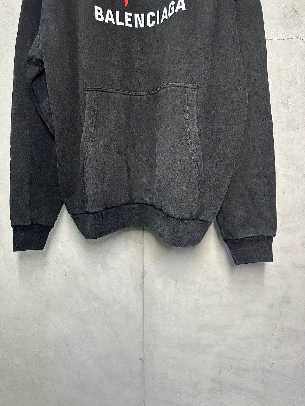 Printed hooded sweatshirt