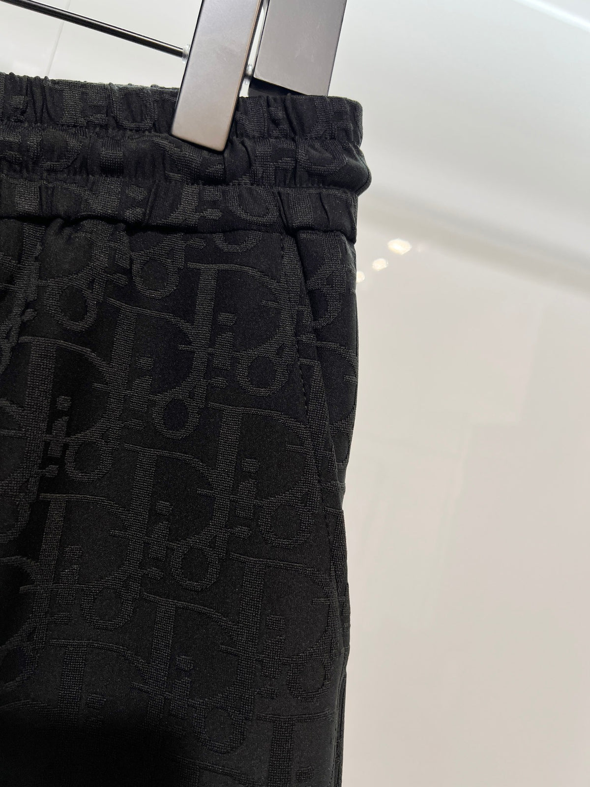 Full of floral letters, towel, jacquard casual shorts