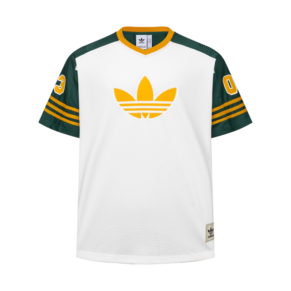 Tri color mesh jersey