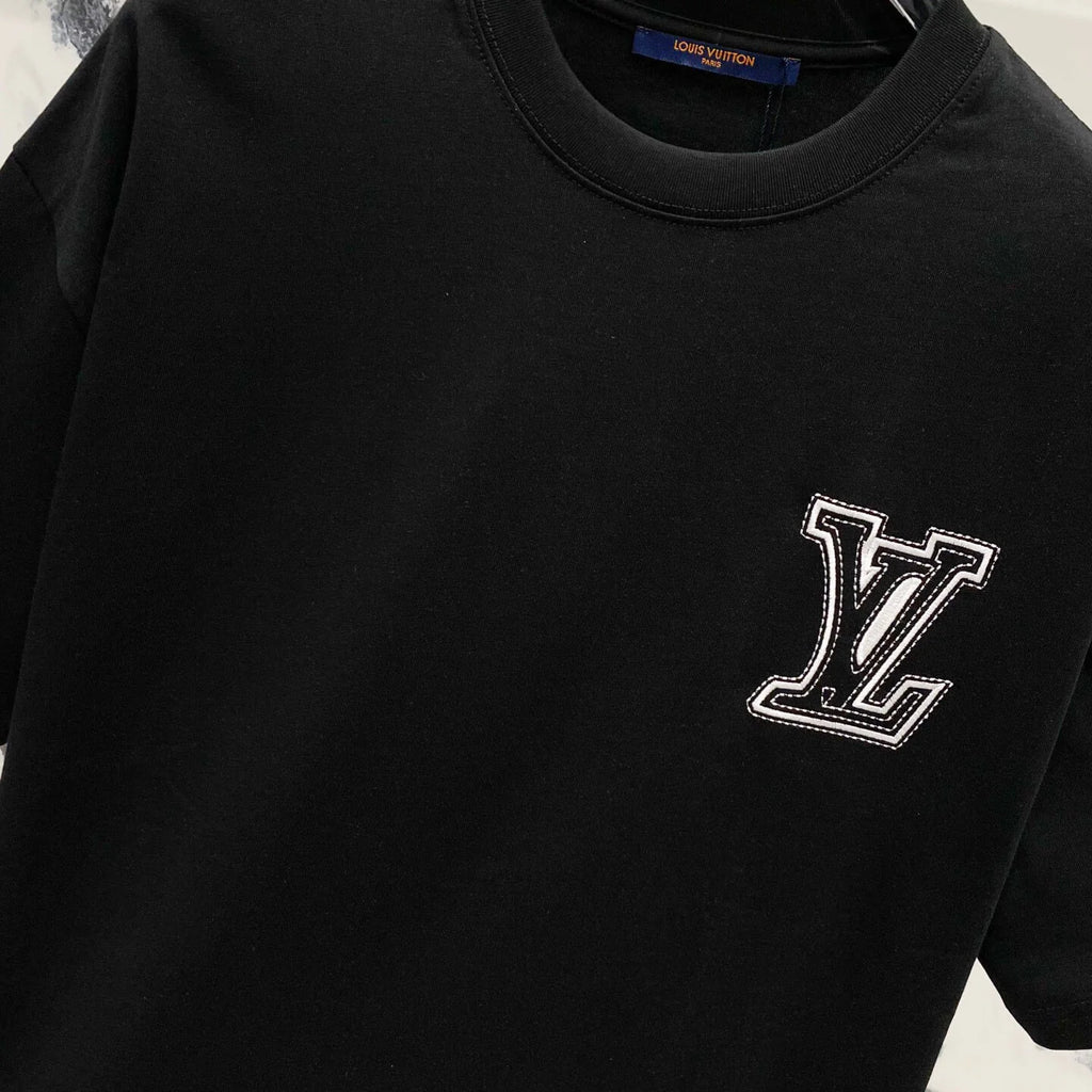 Classic Cutout Embroidered T-Shirt
