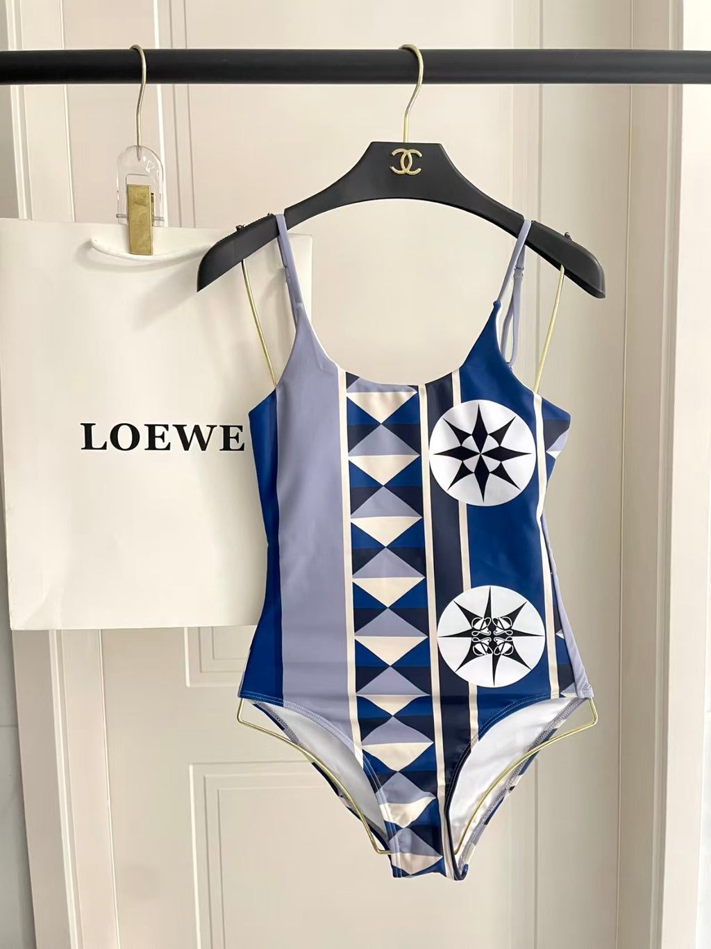 New one-piece printed swimsuit