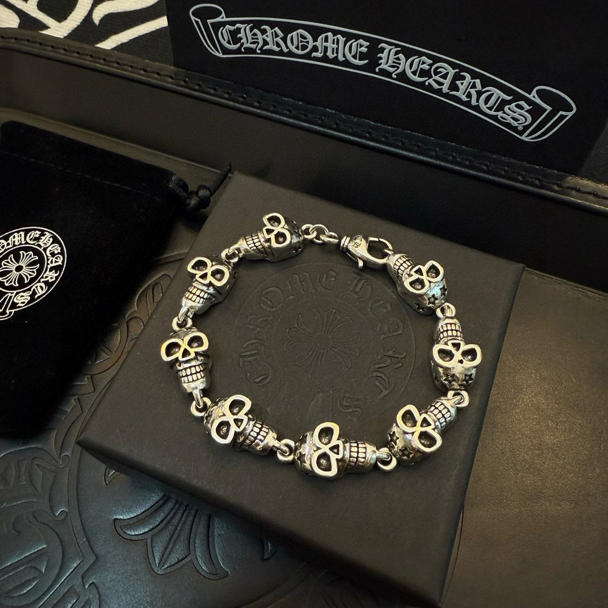 Vintage Skull Bracelet