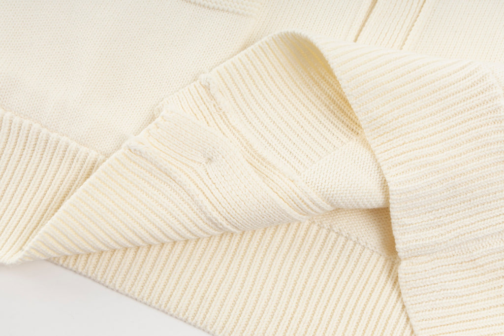 New jacquard logo cardigan jacket