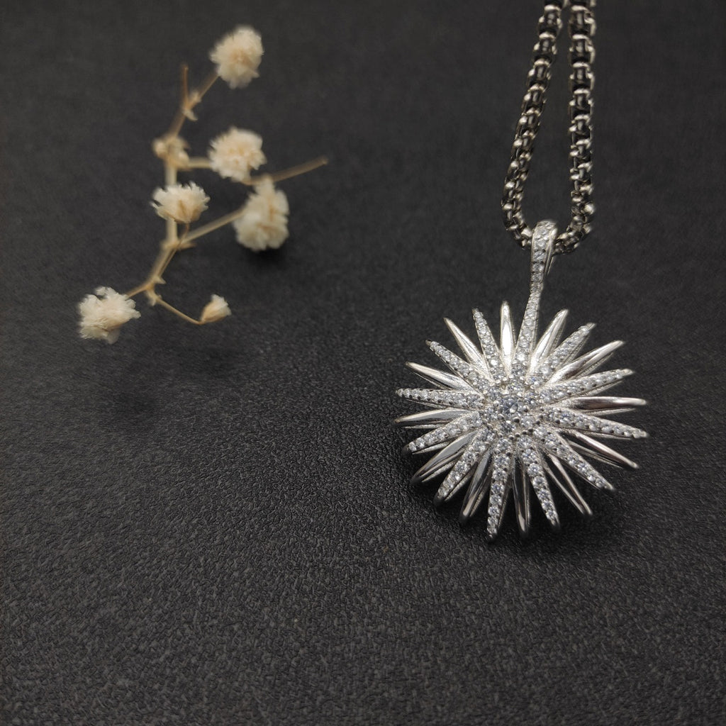 Sunflower Starry Sky Necklace