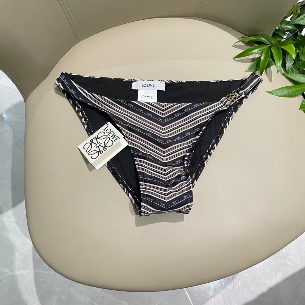 New striped swimsuit