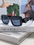 Retro inverted triangle logo sunglasses