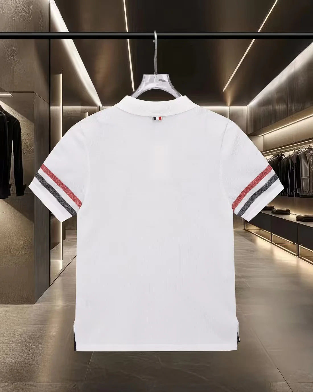 New Knitted Short Sleeve Polo Shirt