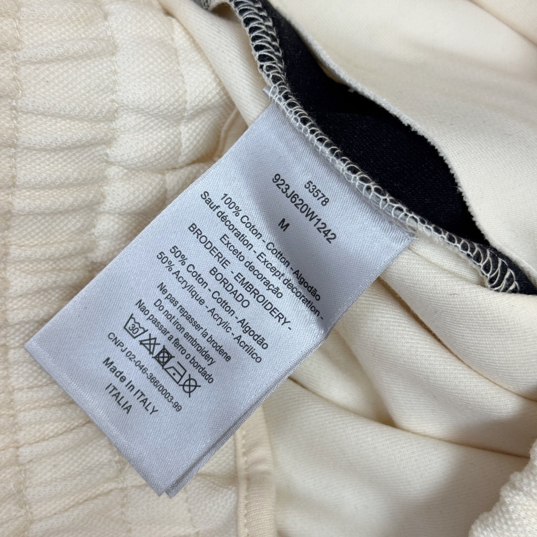 Latest double-sided letter jacquard splicing casual shorts